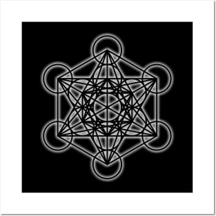 Metatron's Cube - Pointalist Posters and Art